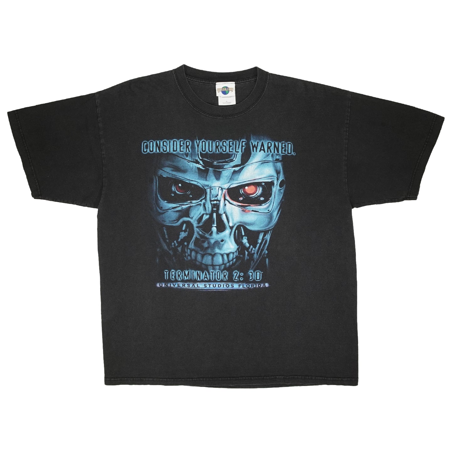 Terminator 2: 3D Universal Studios movie tee XL