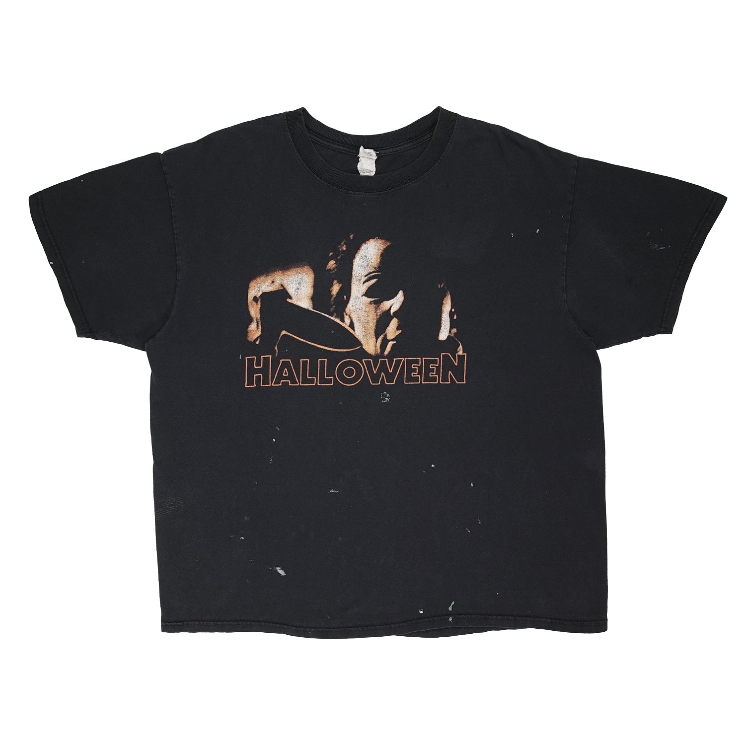 2000s Halloween paint splattered movie tee XL