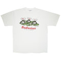 1995 Budweiser frogs graphic tee XL