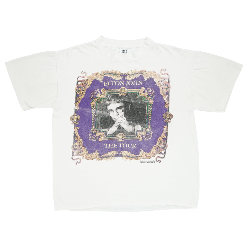 1992/93 Elton John Versace tour tee L