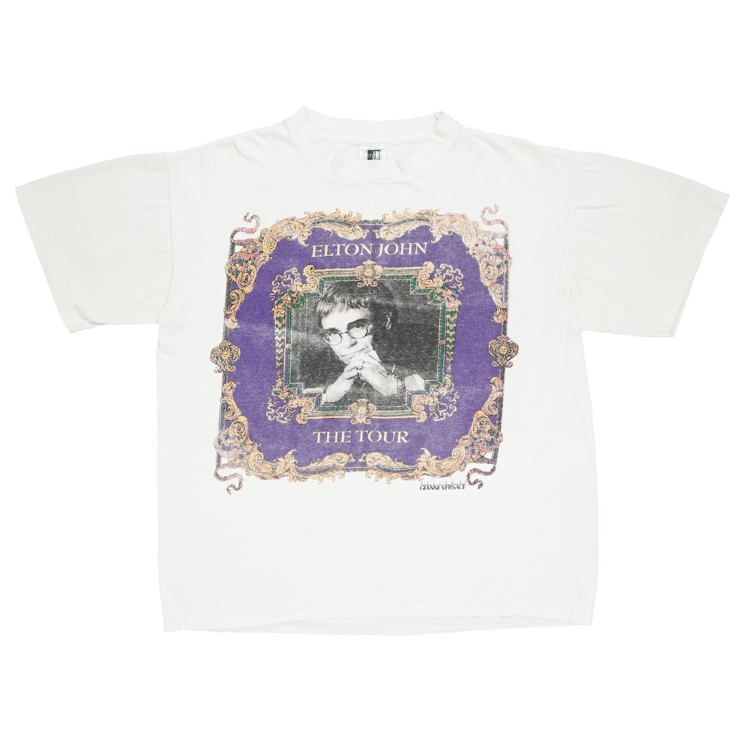 1992/93 Elton John Versace tour tee L