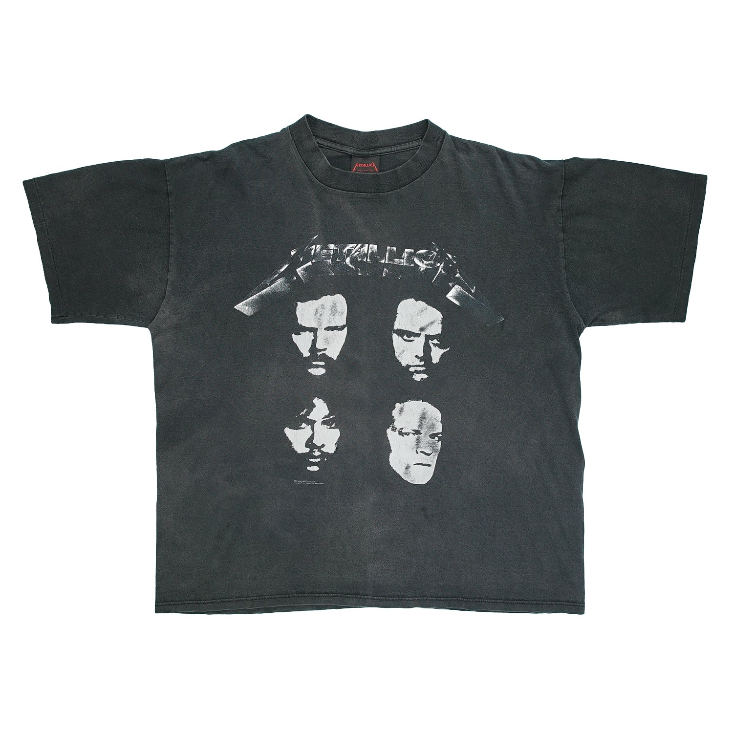 1991 Metallica Historic Dates tour tee L