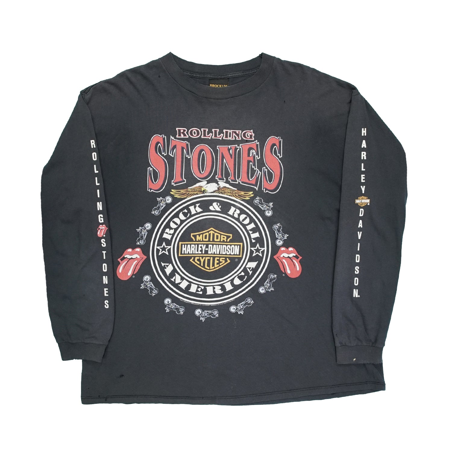 1994 Rolling Stones x Harley longsleeve XL