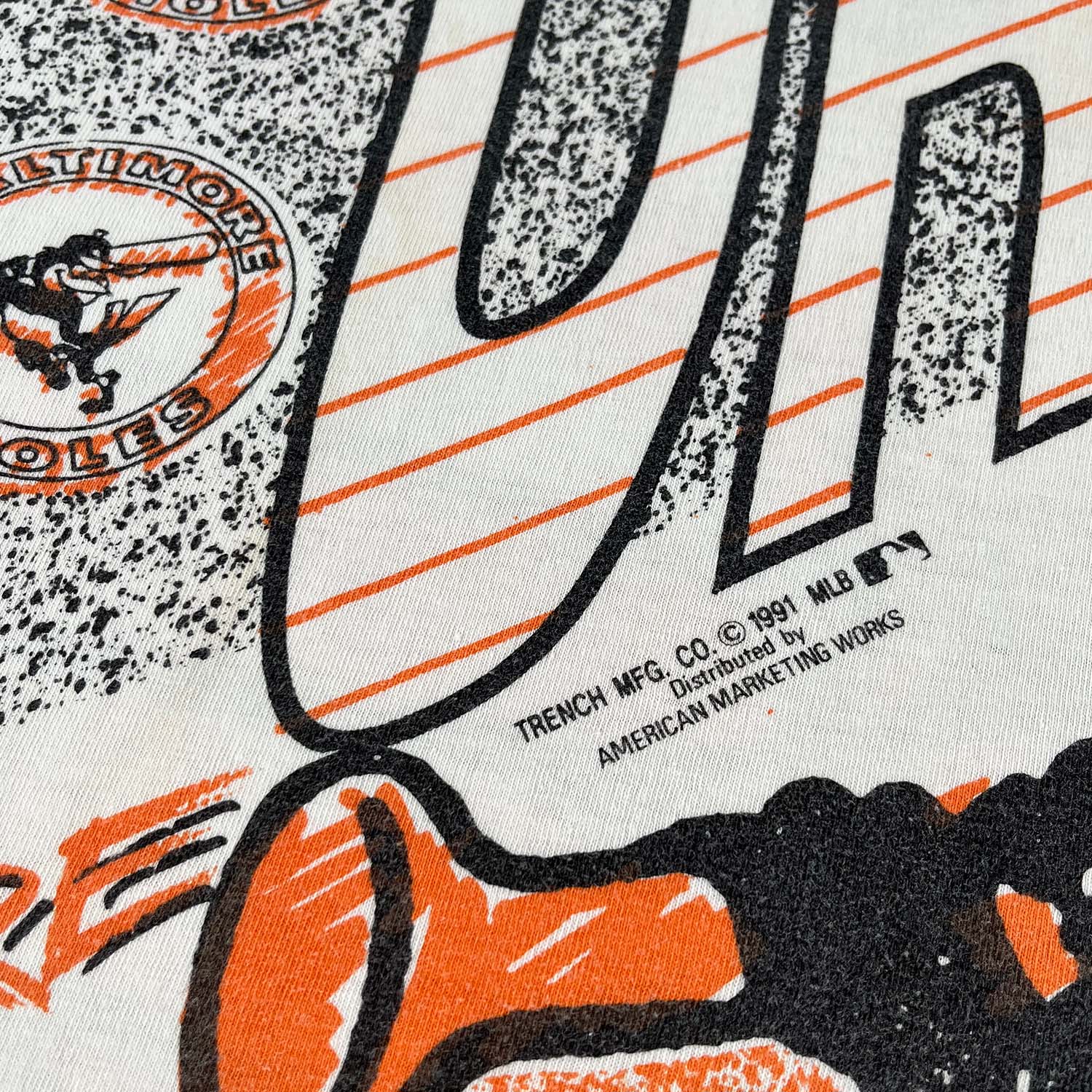1991 Baltimore Orioles MLB AOP tee L/XL