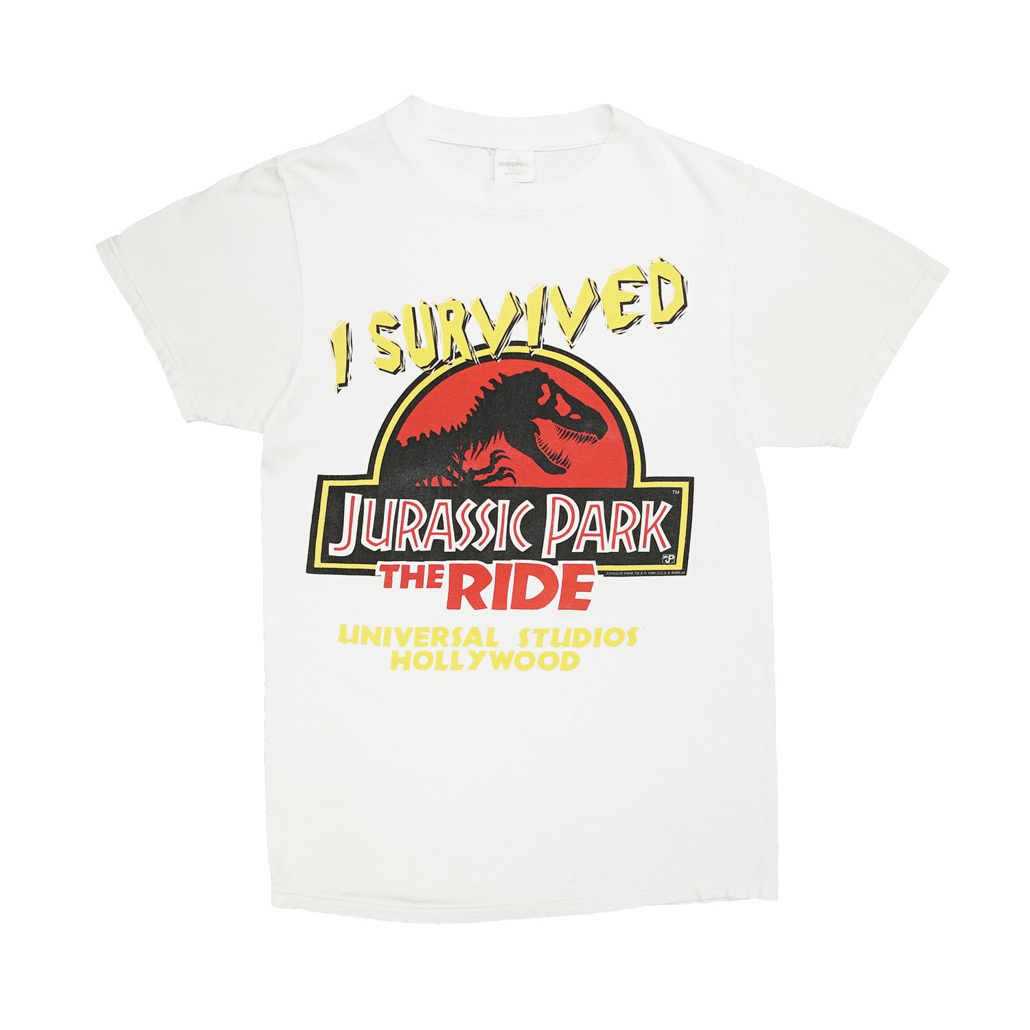 1996 I Survived Jurrasic Park The Ride tee S/M