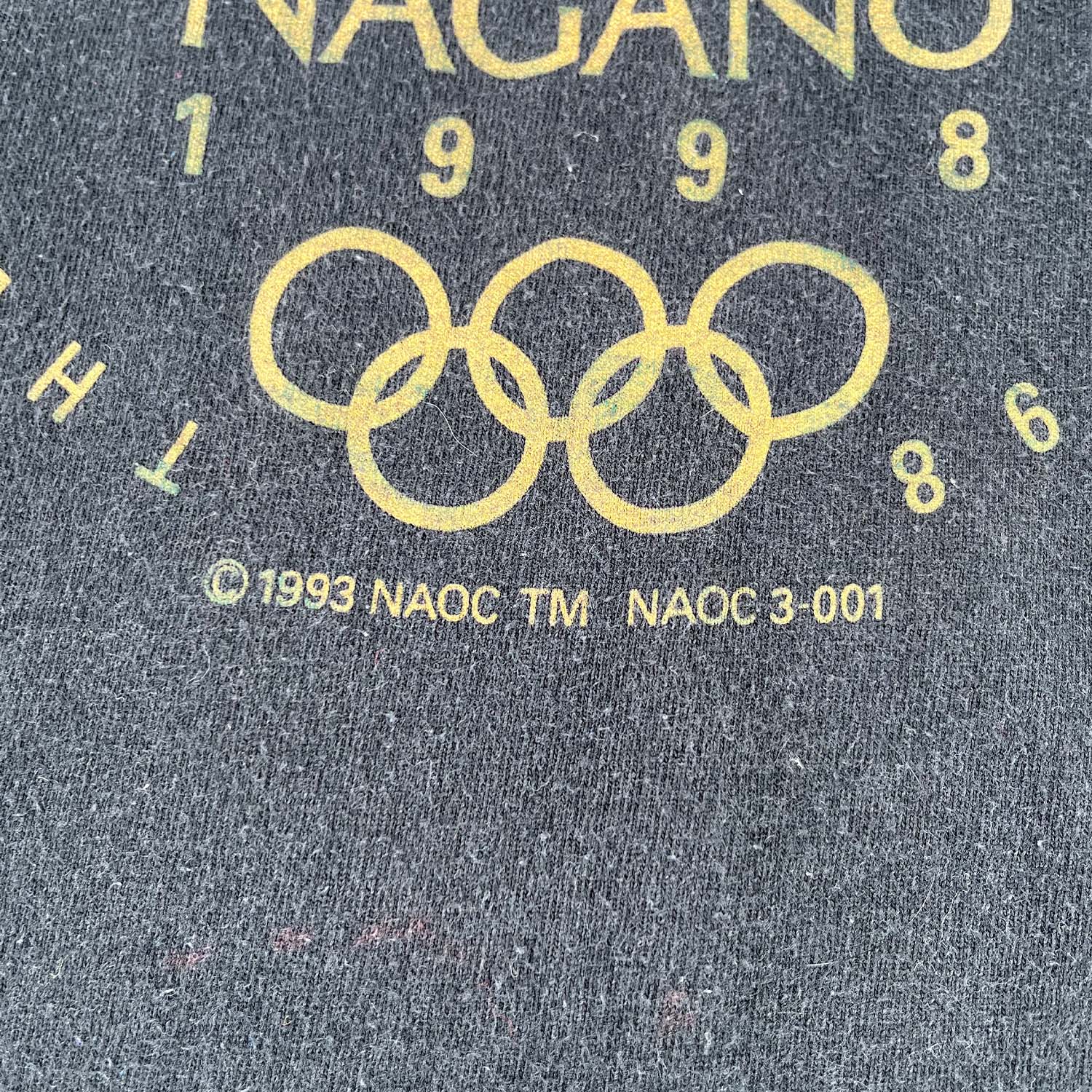 1998 Nagano Olympic games tee L