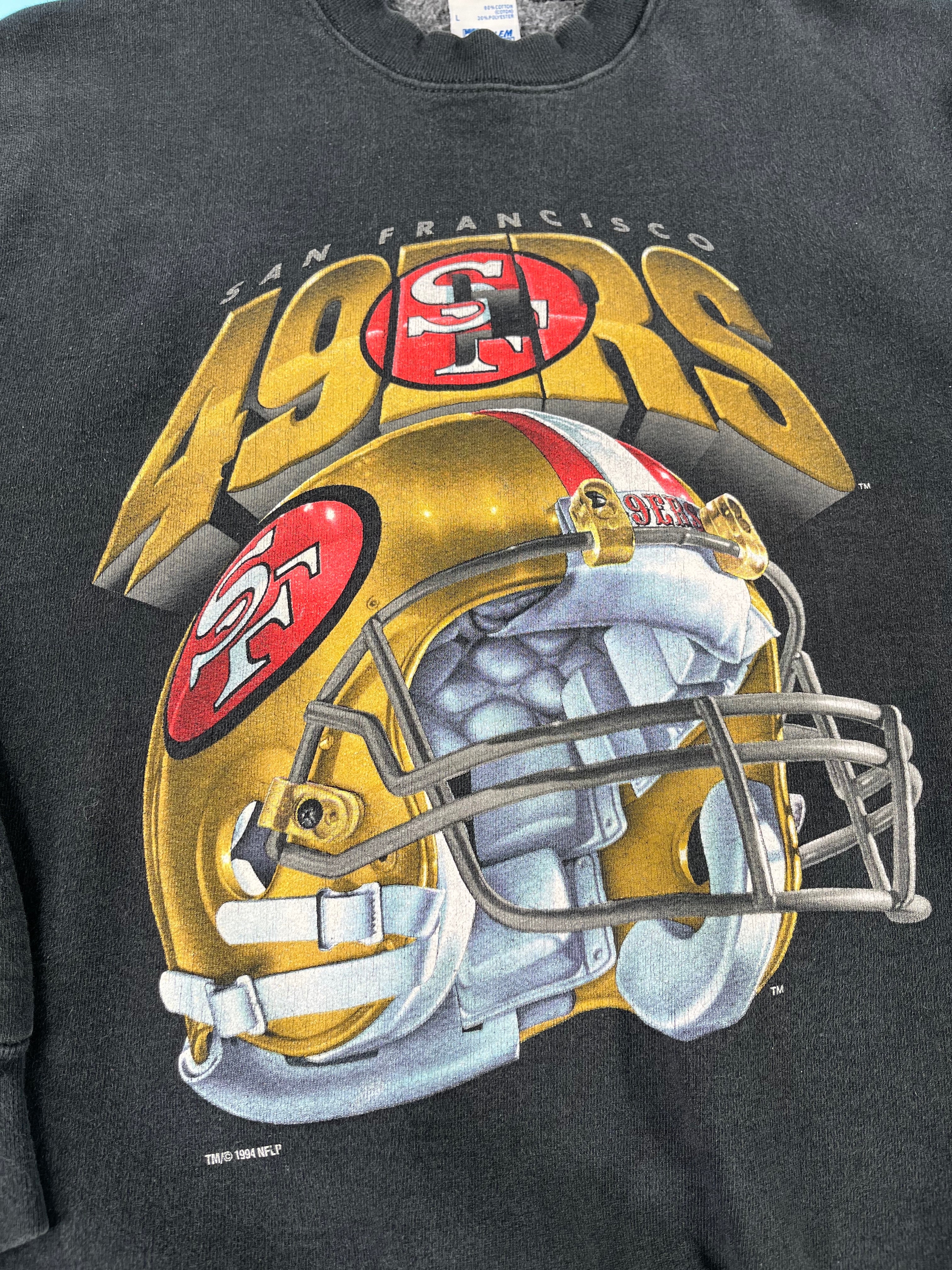 '90s San Francisco 49ers Salem crewneck L