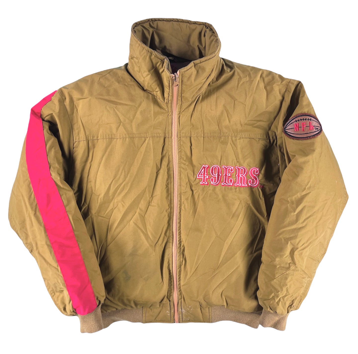 Vintage San Francisco 49ers puffer jacket M