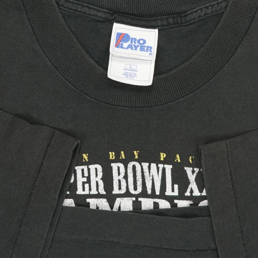 '90s Green Bay Packers Superbowl big ring tee L