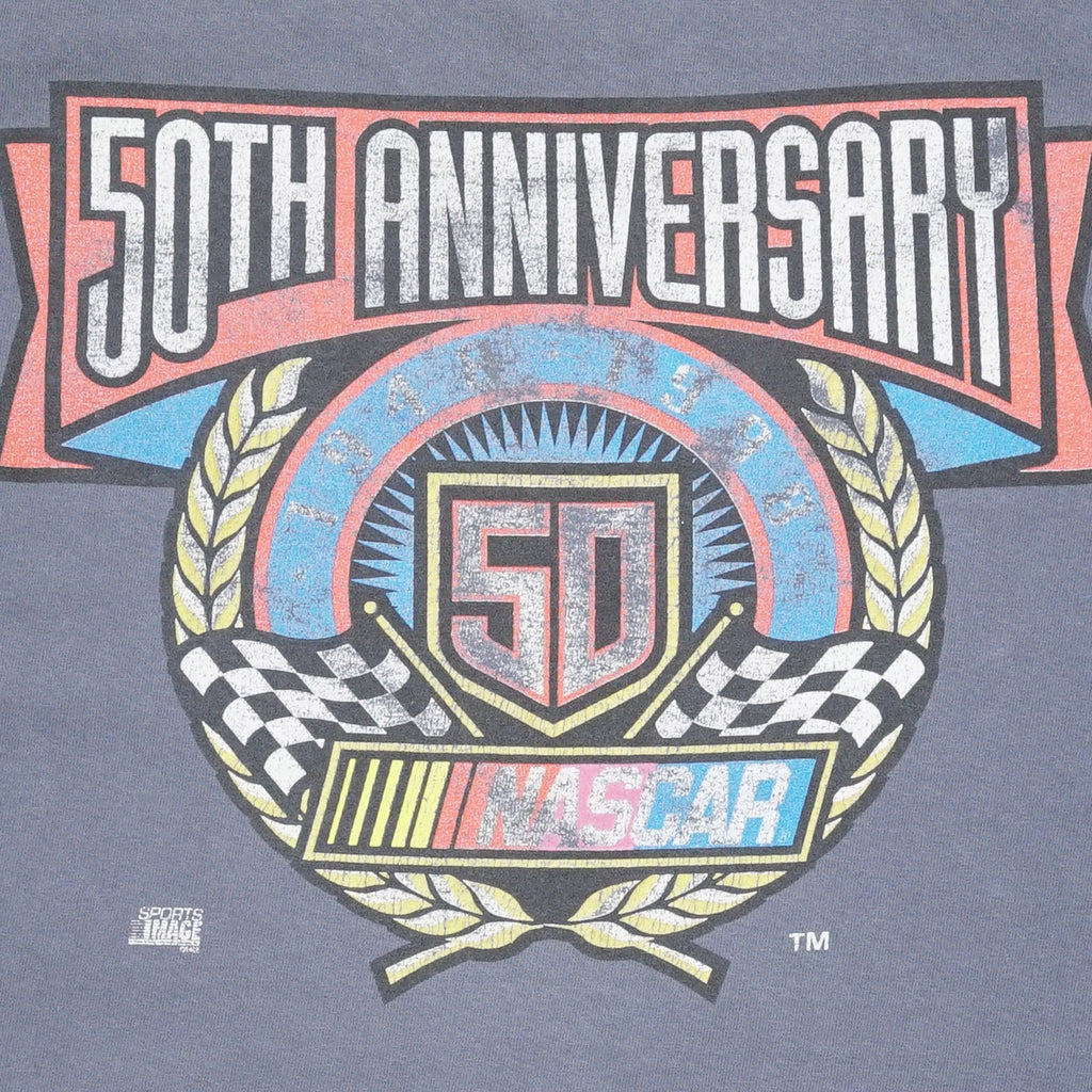 1998 50th Anniversary Nascar 600 racing tee XL