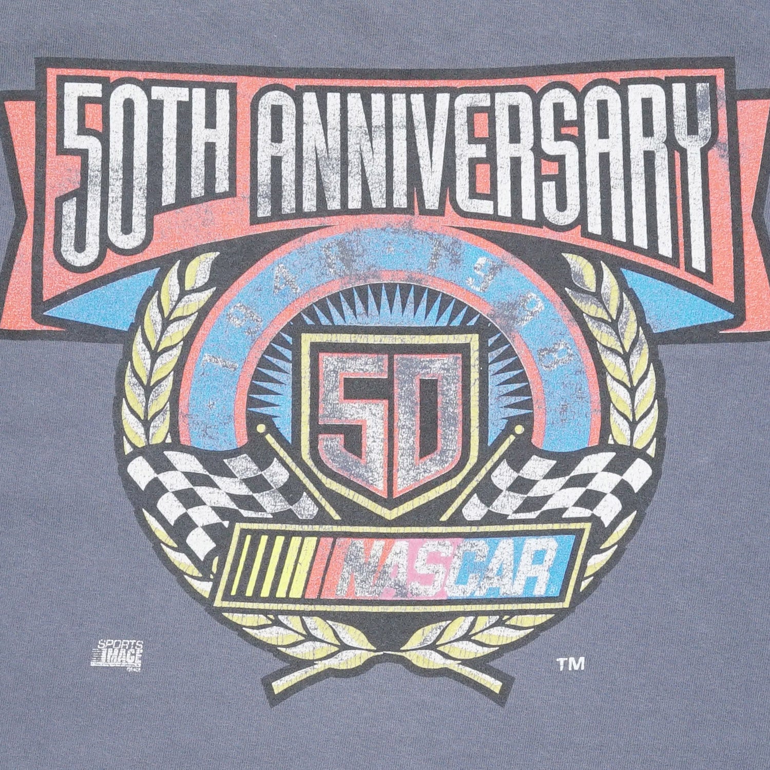1998 50th Anniversary Nascar 600 racing tee XL