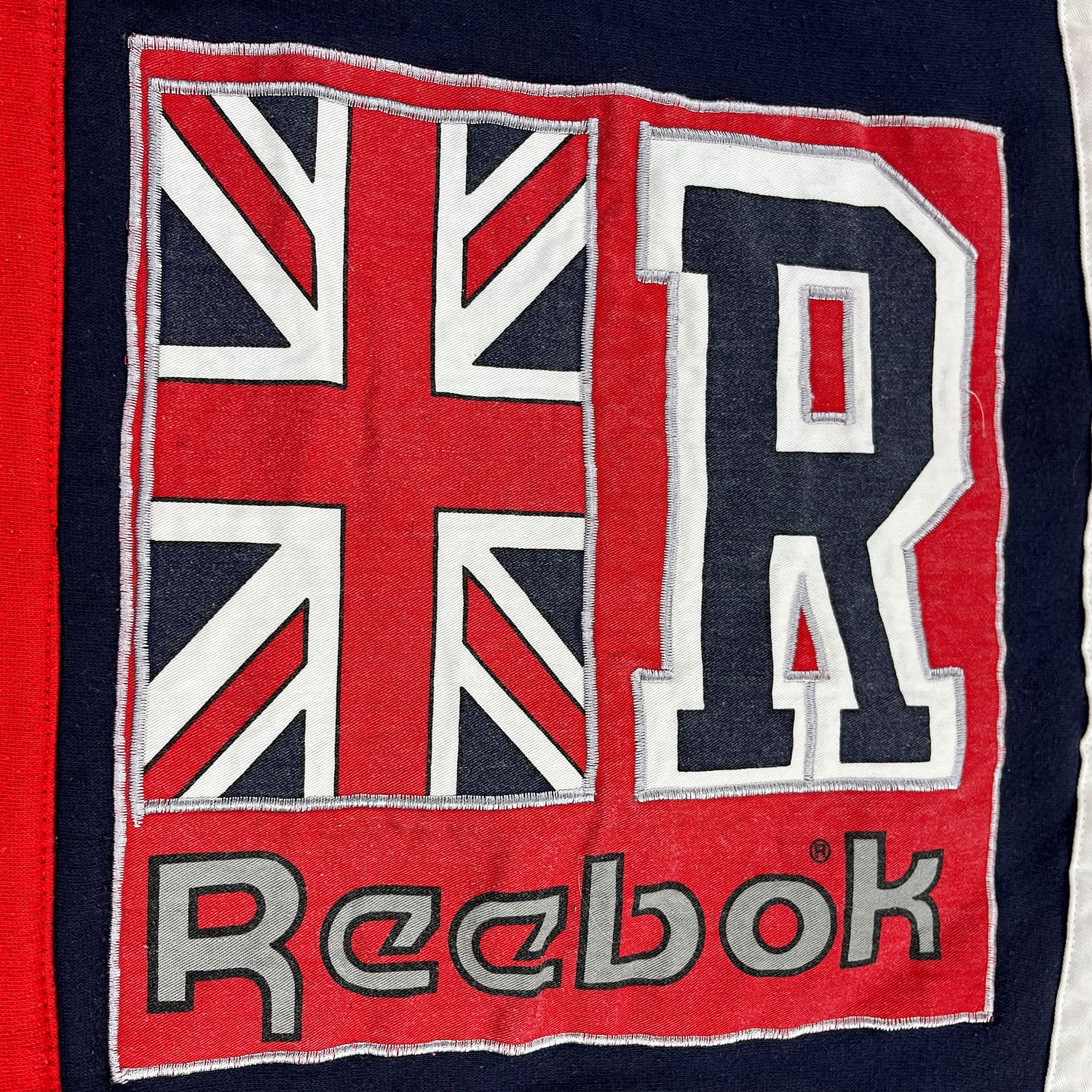 '90s Reebok Great Britain flag crewneck L/XL