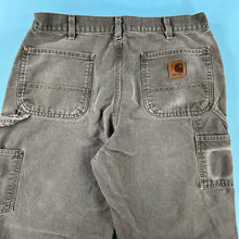Load image into Gallery viewer, Carhartt double-knee faded denim 34&quot; x 32&quot;
