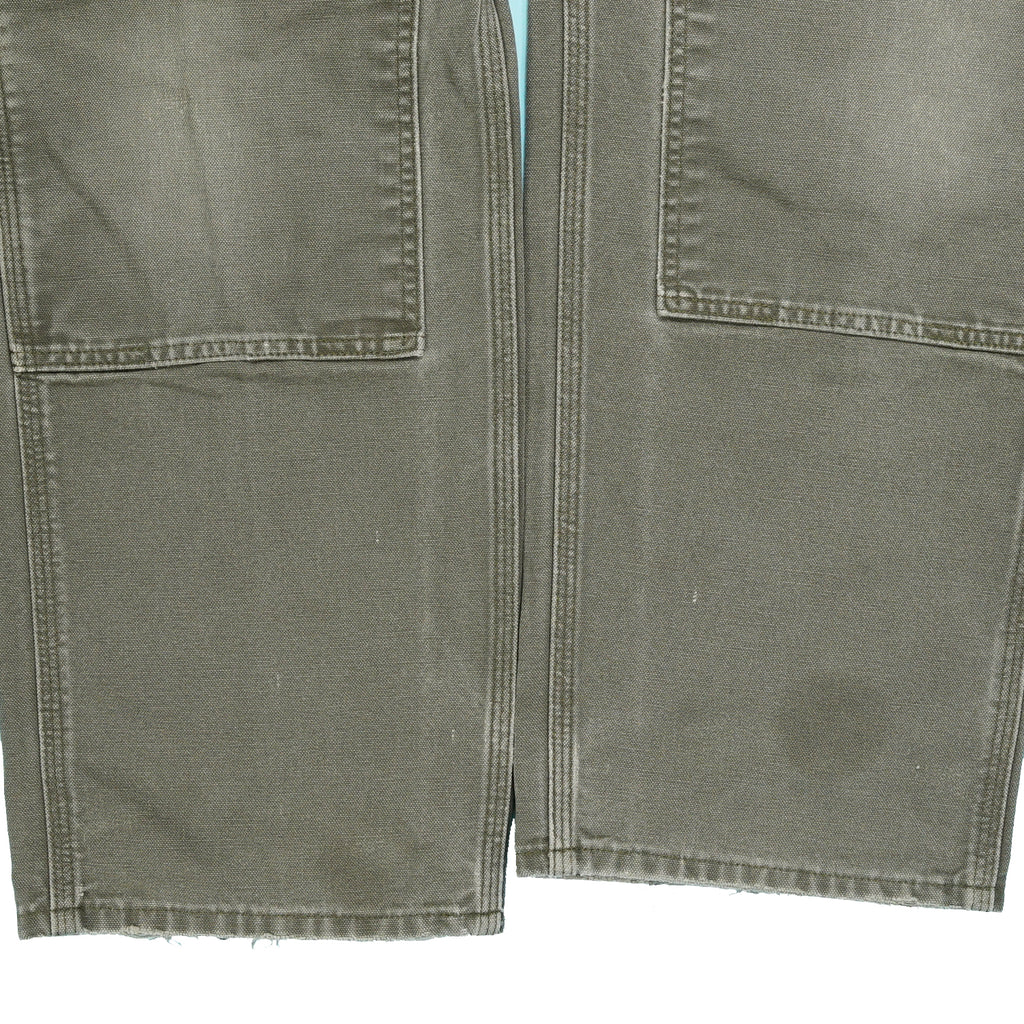Carhartt double knee denim green 34" x 31"