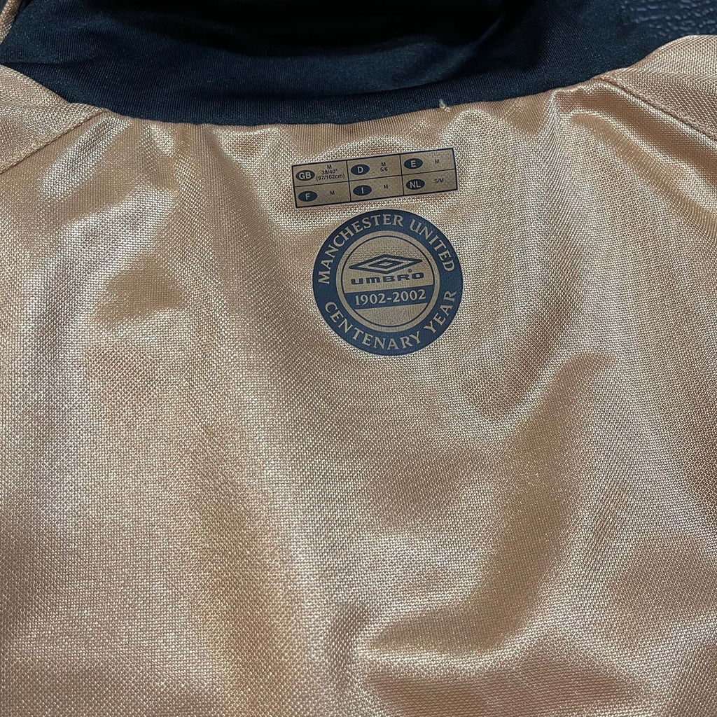 2002 Manchester United reversible jersey M