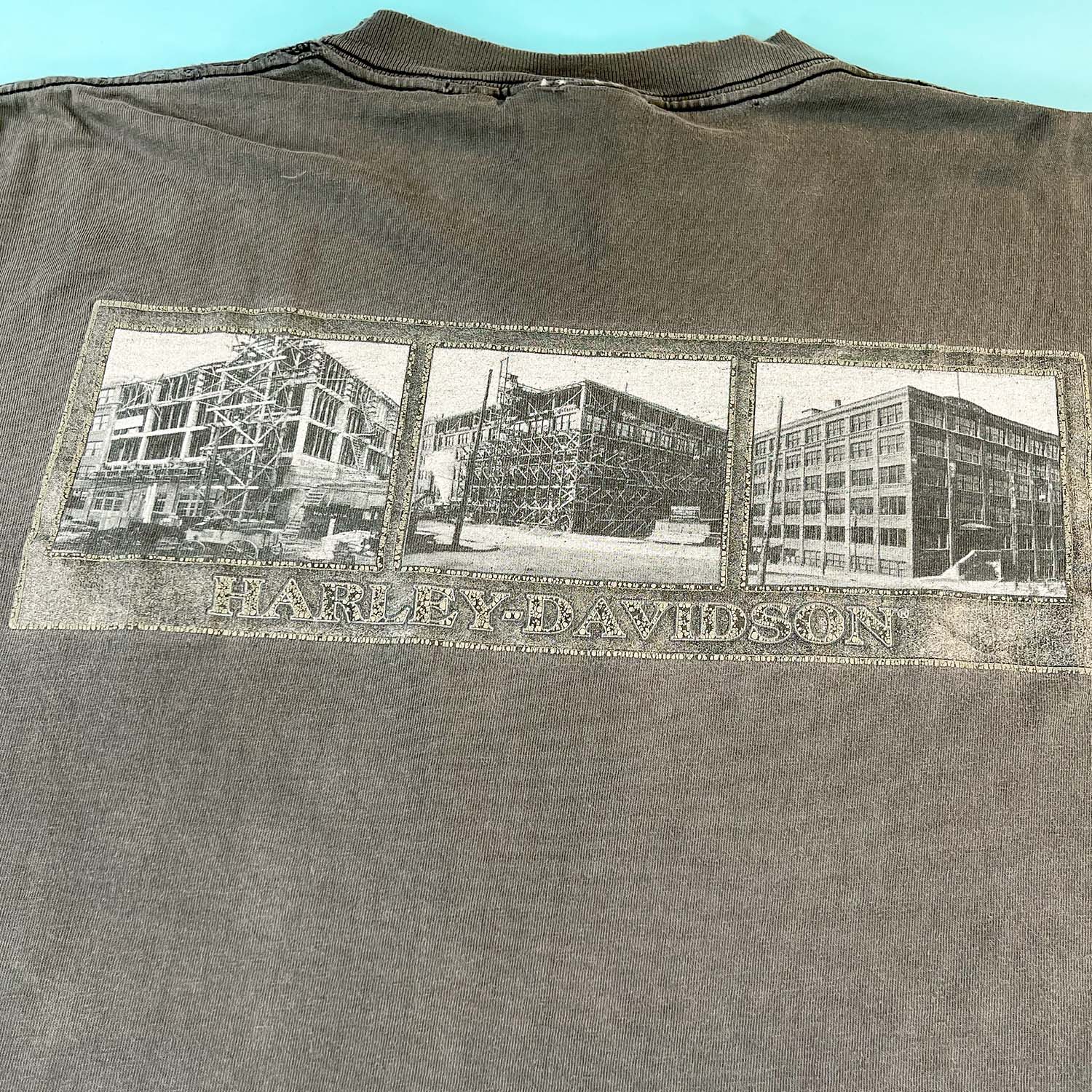 Vintage Harley Davidson pocket tee L