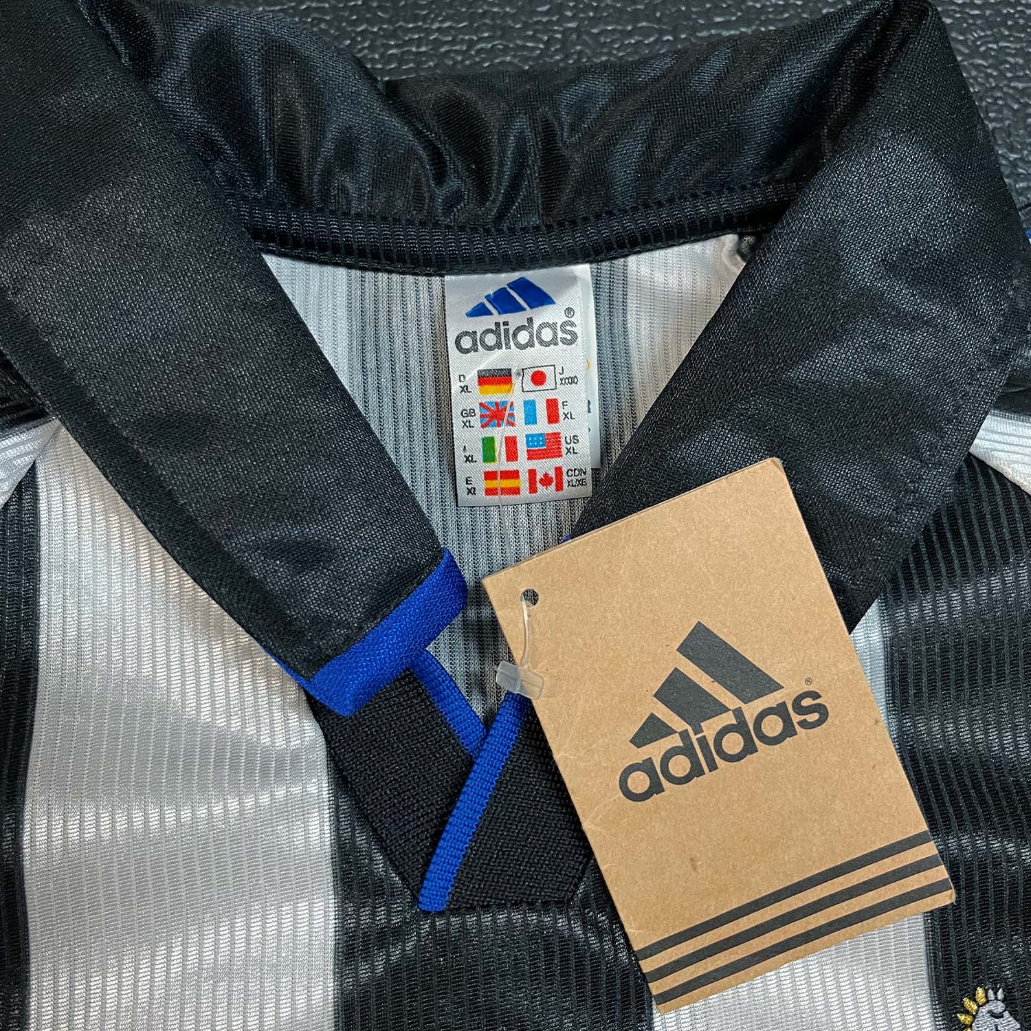 90s Adidas Newcastle United jersey BNWT XL