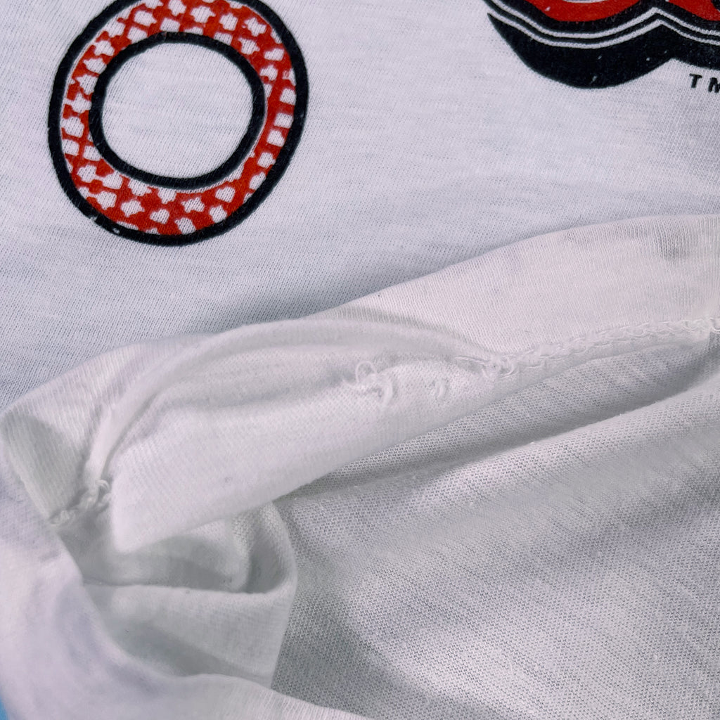 1991 NBA Champs Chicago Bulls logo 7 tee M
