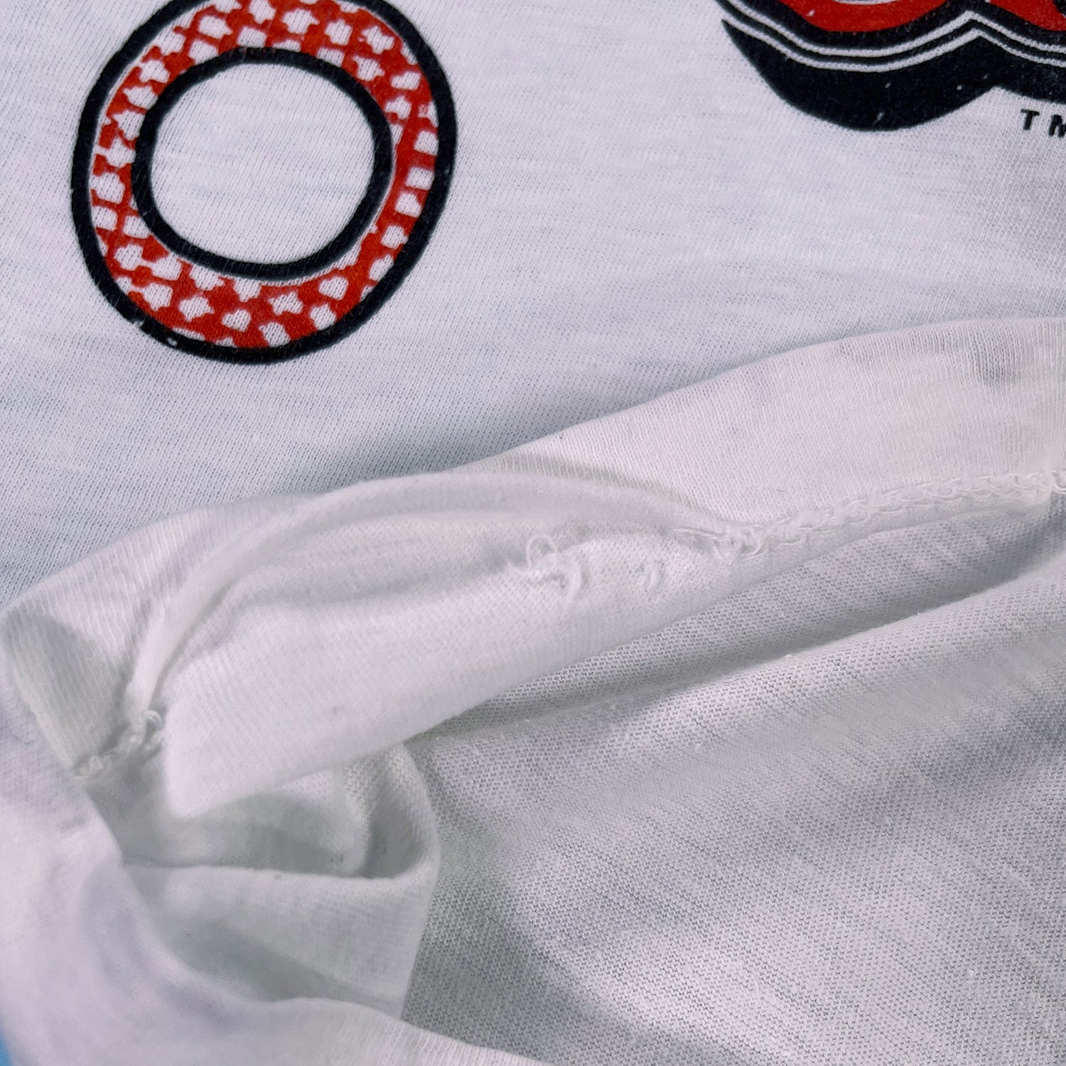 1991 NBA Champs Chicago Bulls logo 7 tee M