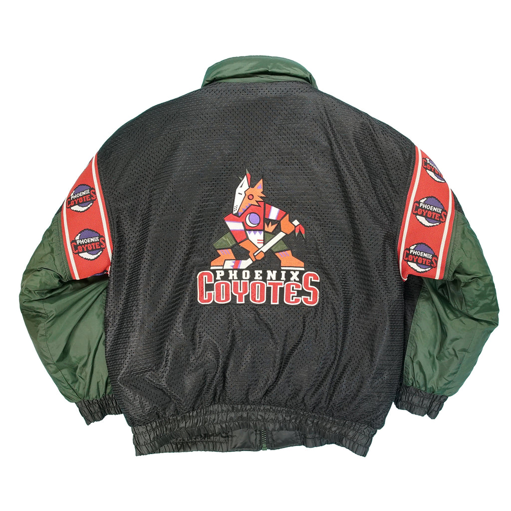 Vintage NHL Phoenix Coyotes reversible puffer jacket L