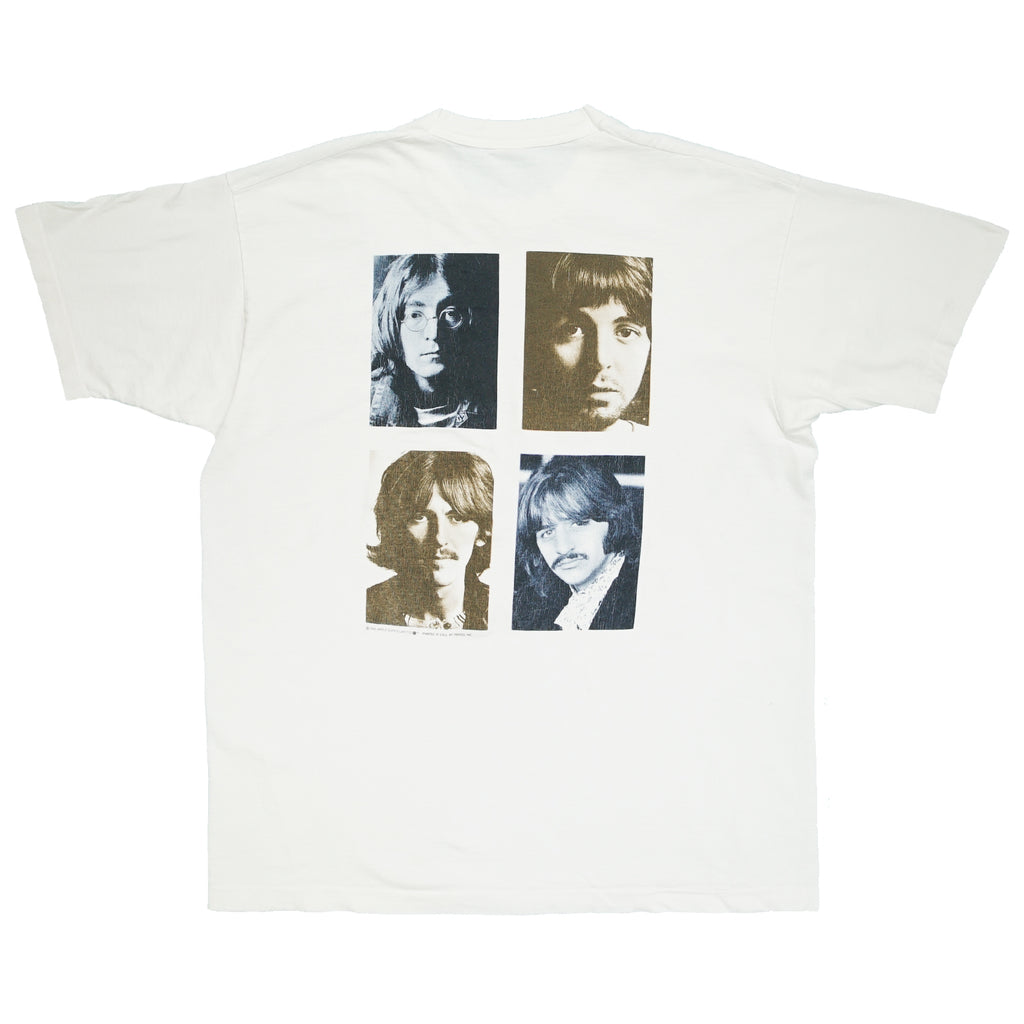 1990 The Beatles portraits tee XL