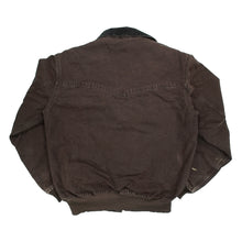 Load image into Gallery viewer, Vintage Carhartt faded brown denim jacket M

