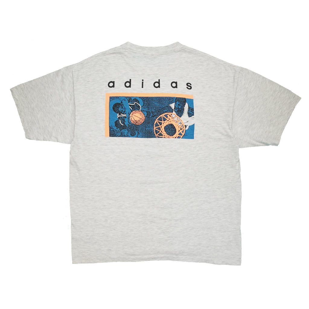 Vintage Adidas basketball graphic tee XL