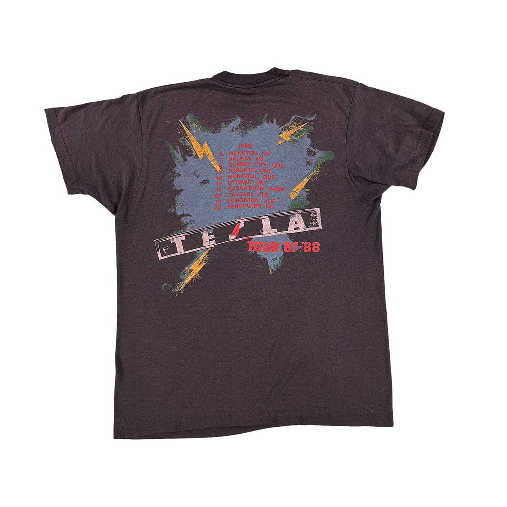 1987 Tesla Canadian tour tee M/L