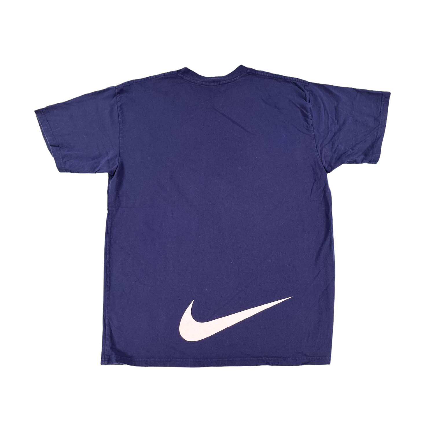'90s Nike Basketball big swoosh tee L/XL