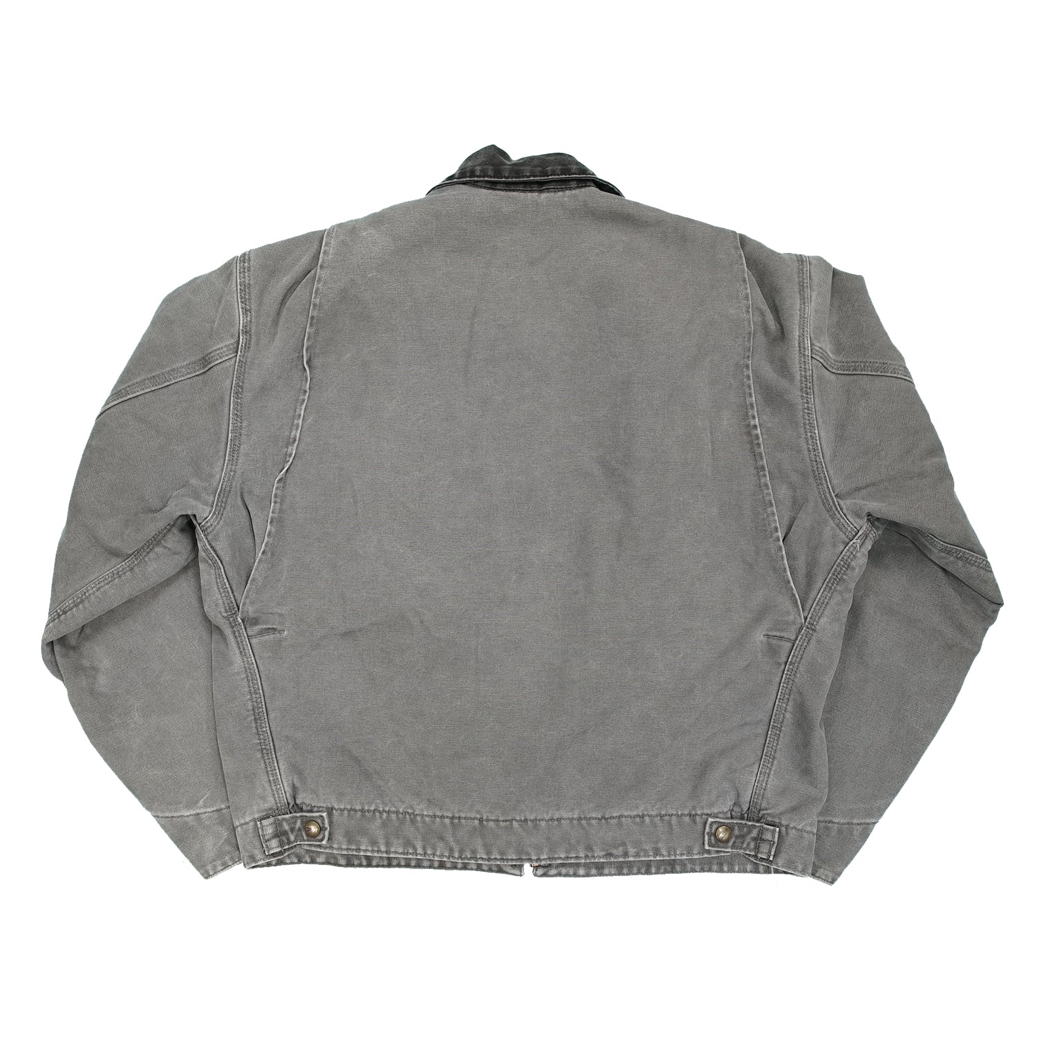 Vintage Carhartt faded grey Detroit jacket M/L
