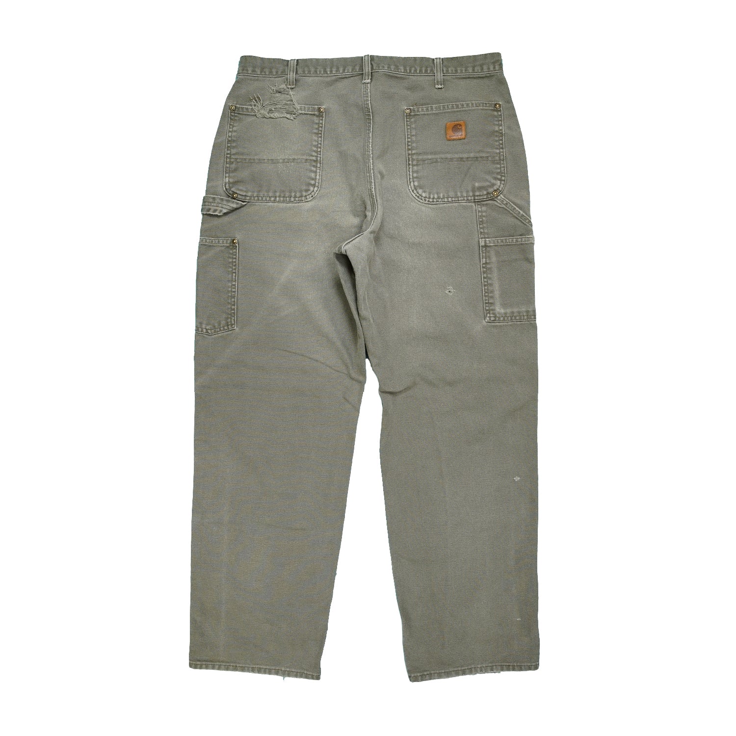 Carhartt double knee denim green 34" x 31"