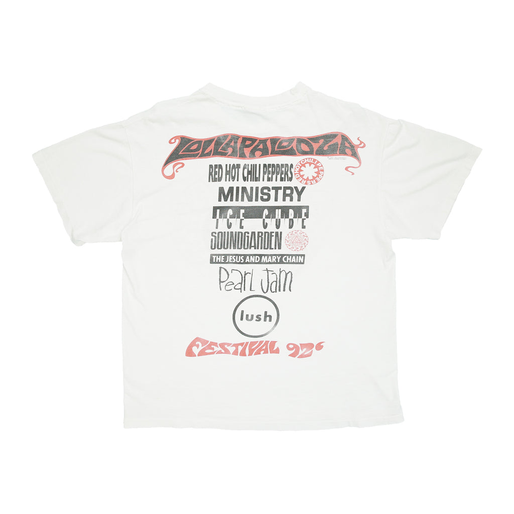1992 Lollapalooza festival music tee S/M