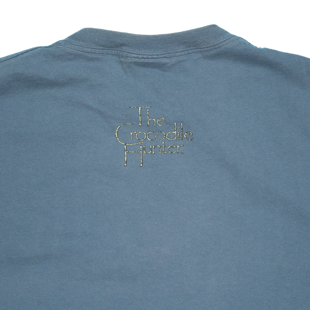 Crocodile Hunter Steve Irwin TV show promo tee XL