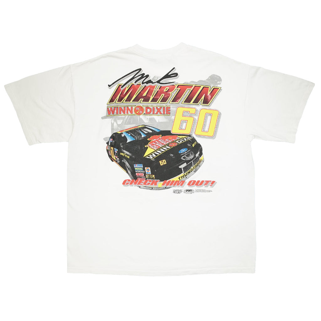 1997 Mark Martin Express Lane racing tee XL