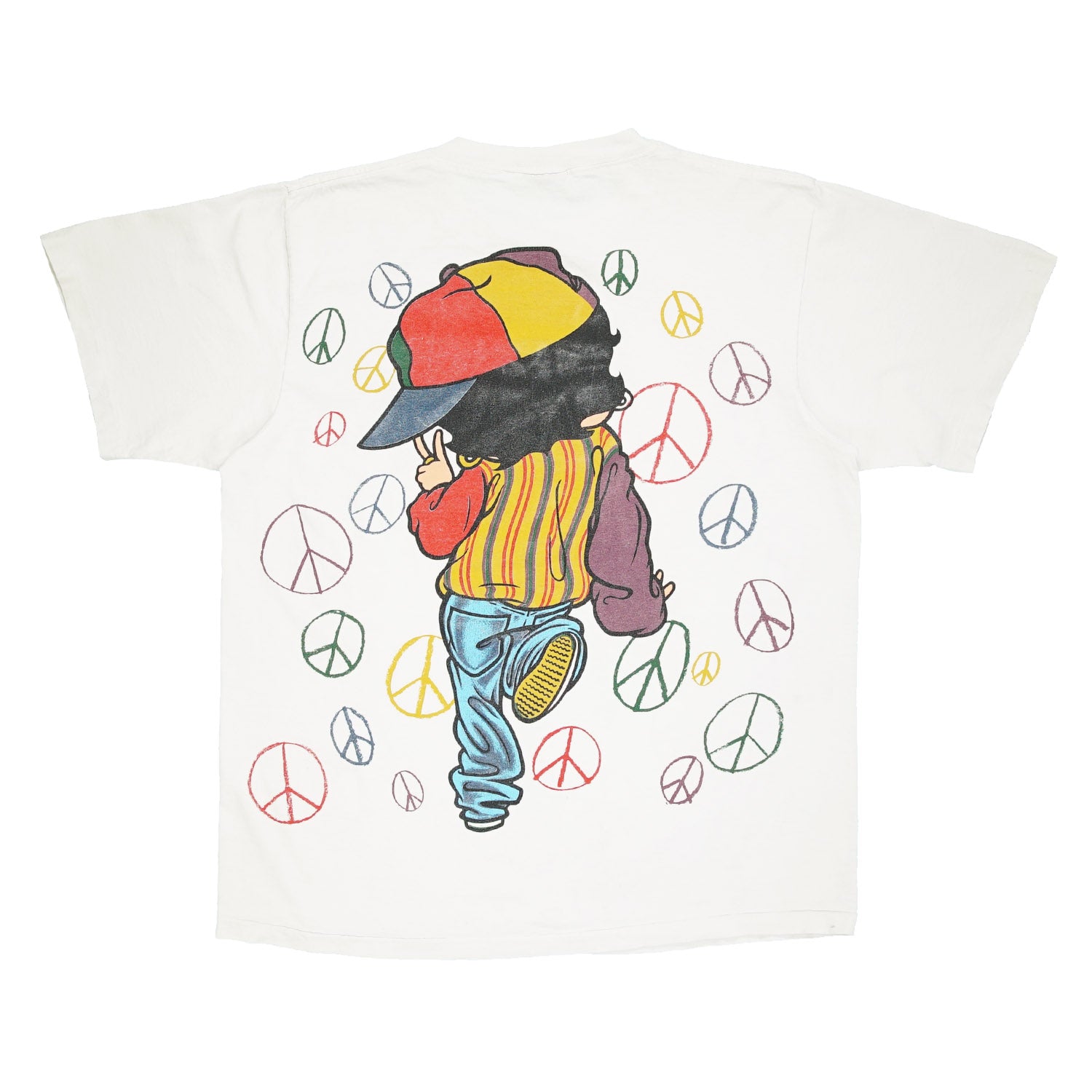 1993 Betty Boop Peace tee L