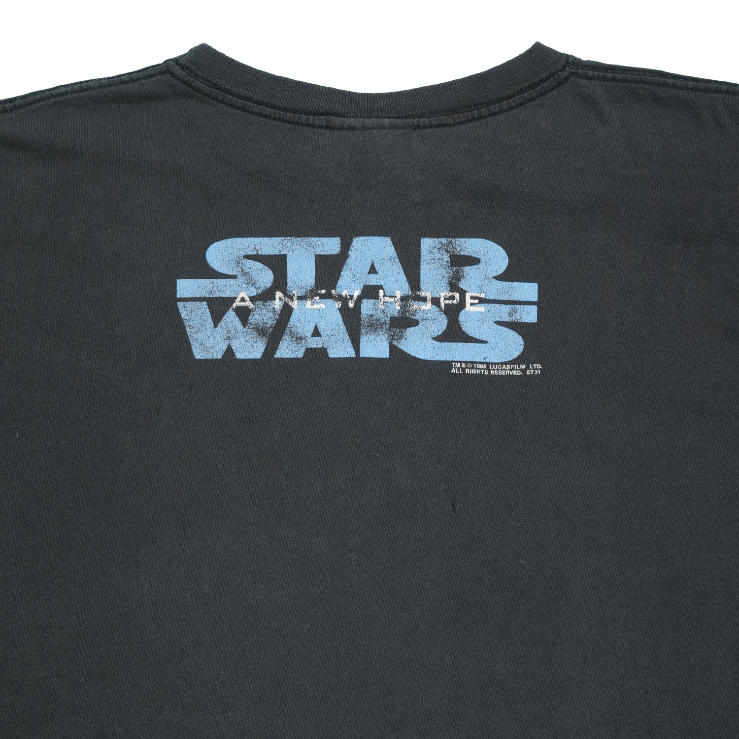 1995 Star Wars A New Hope Darth Vader movie promo tee XL