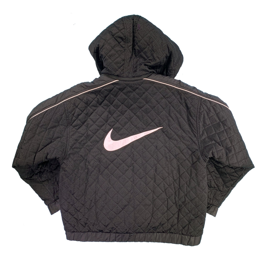 '90s Nike swoosh waffle jacket M/L