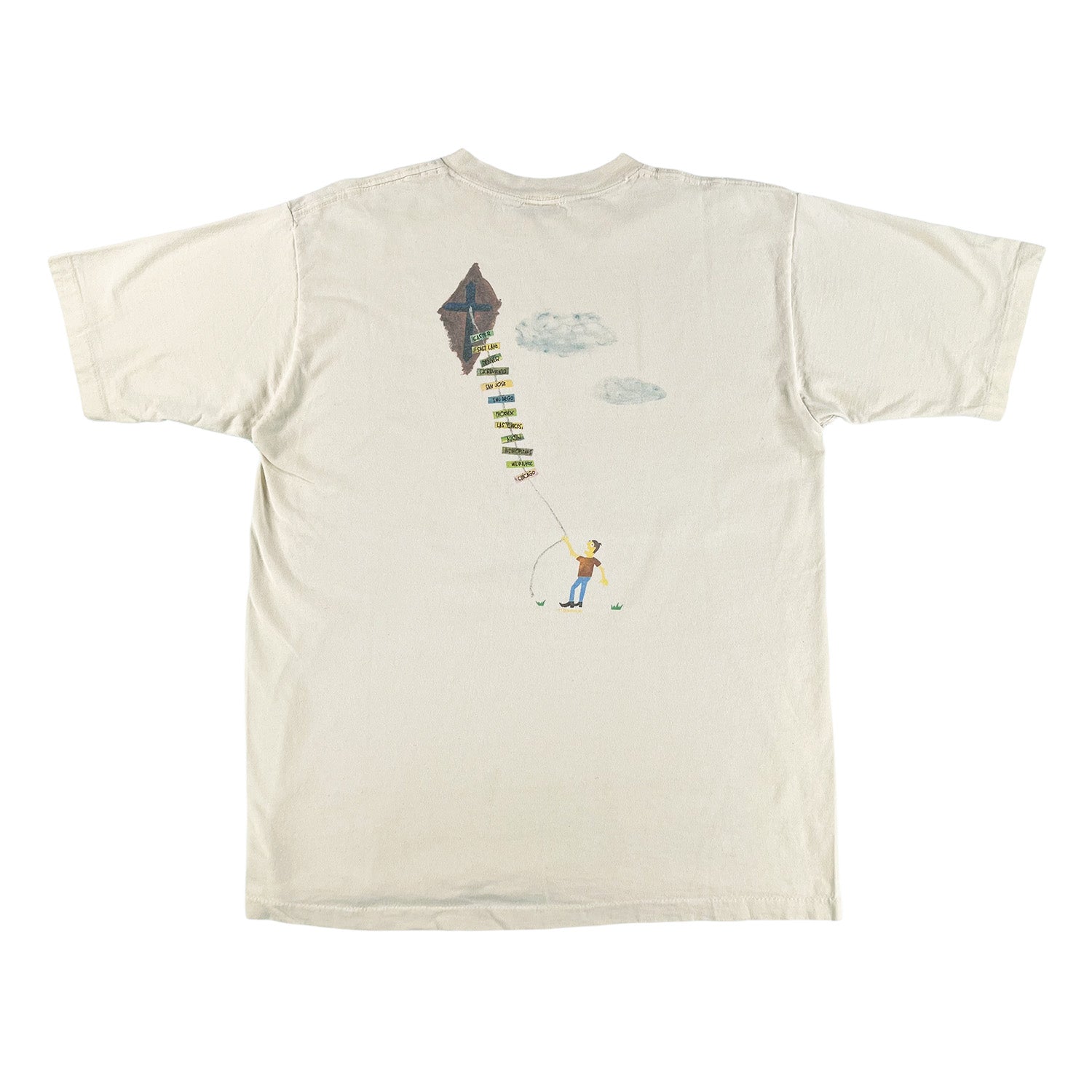 1995 Pearl Jam Mr. Point Vitalogy tour tee L