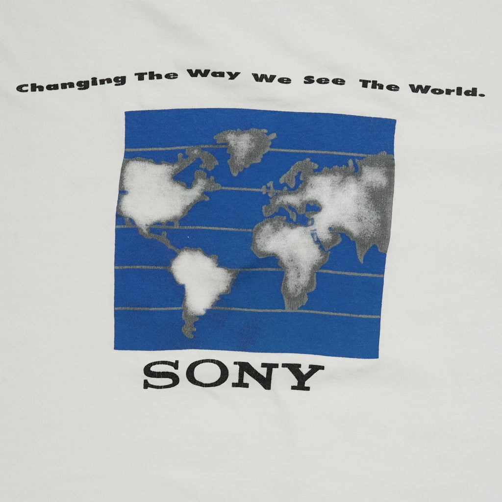 Vintage Sony "Changing the way we see the world" tee XL