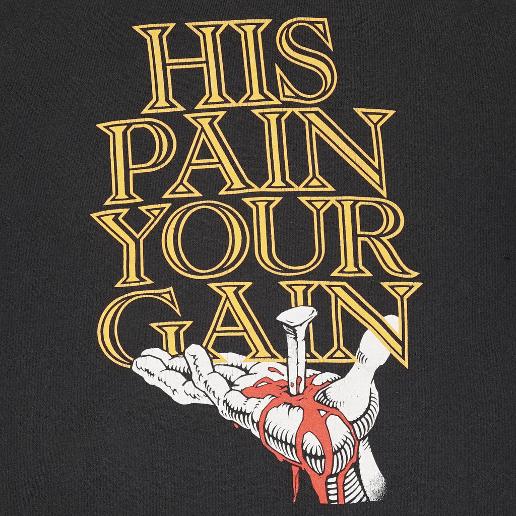 1990 Lord's Gym Jesus crewneck M