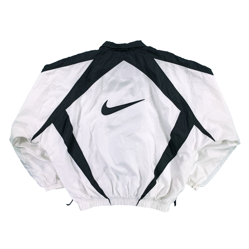 '90s Nike black and white track jacket XL