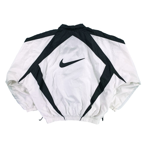 '90s Nike black and white track jacket XL