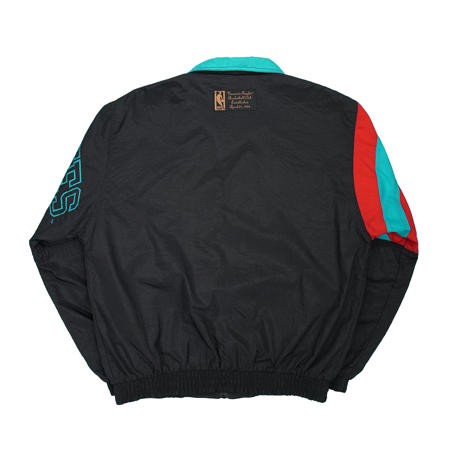 1994 Vancouver Grizzlies Inaugural Starter windbreaker