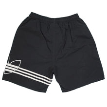 Load image into Gallery viewer, Vintage Adidas trefoil black shorts L
