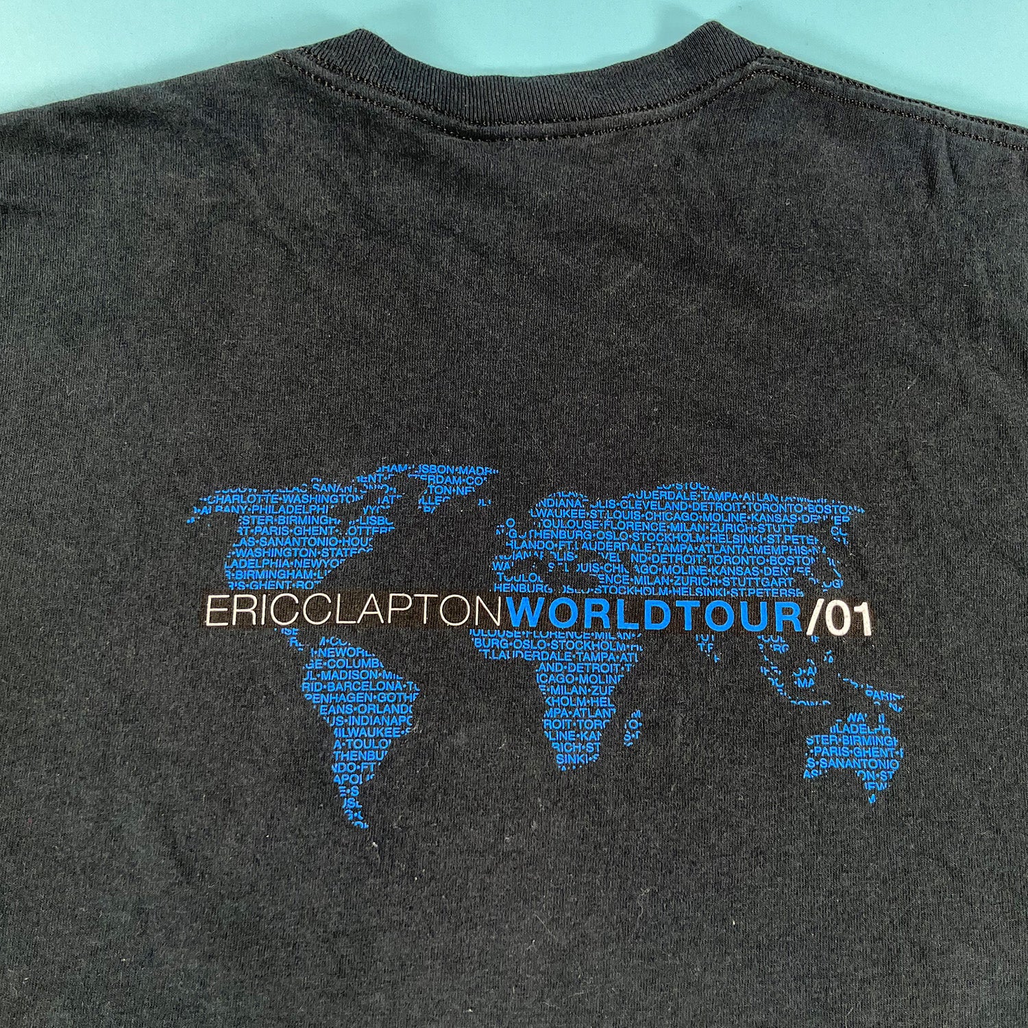 2001 Eric Clapton World Tour tee XL