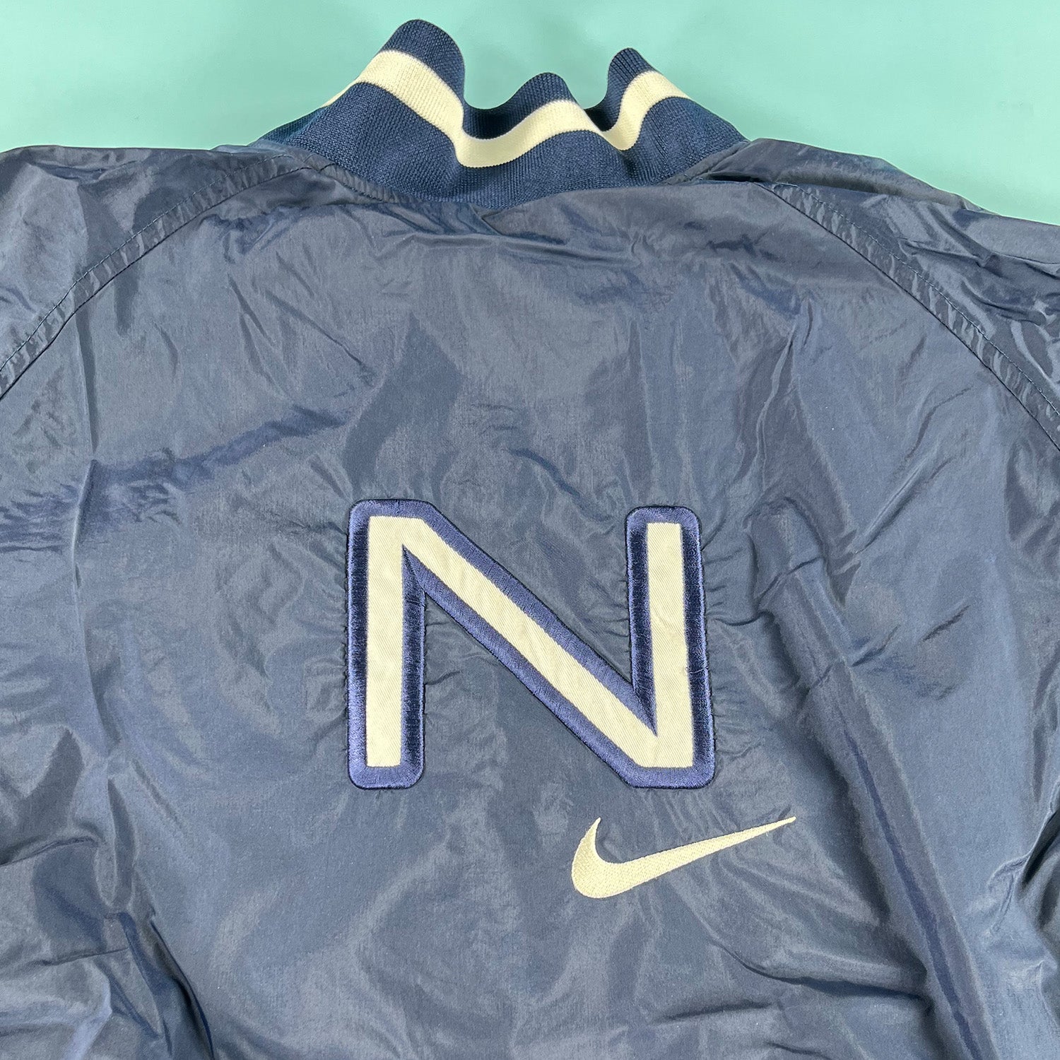 '90s Nike light bomber jacket youth L