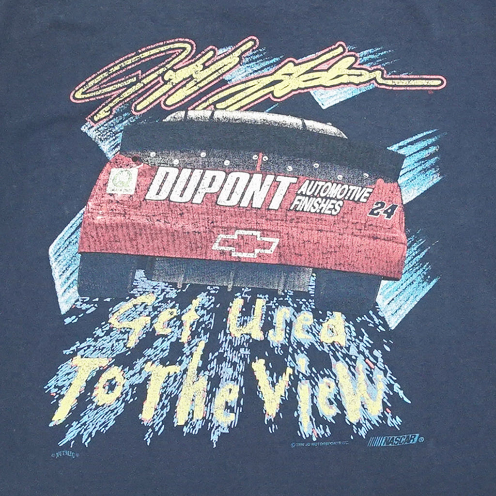 1998 Jeff Gordon DuPont faded racing tee XL