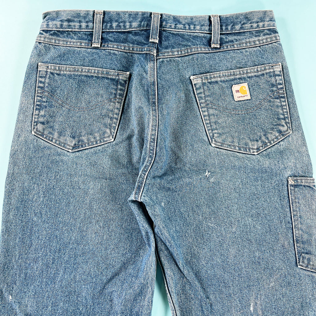 Carhartt double-knee FR denim 36" x 34"