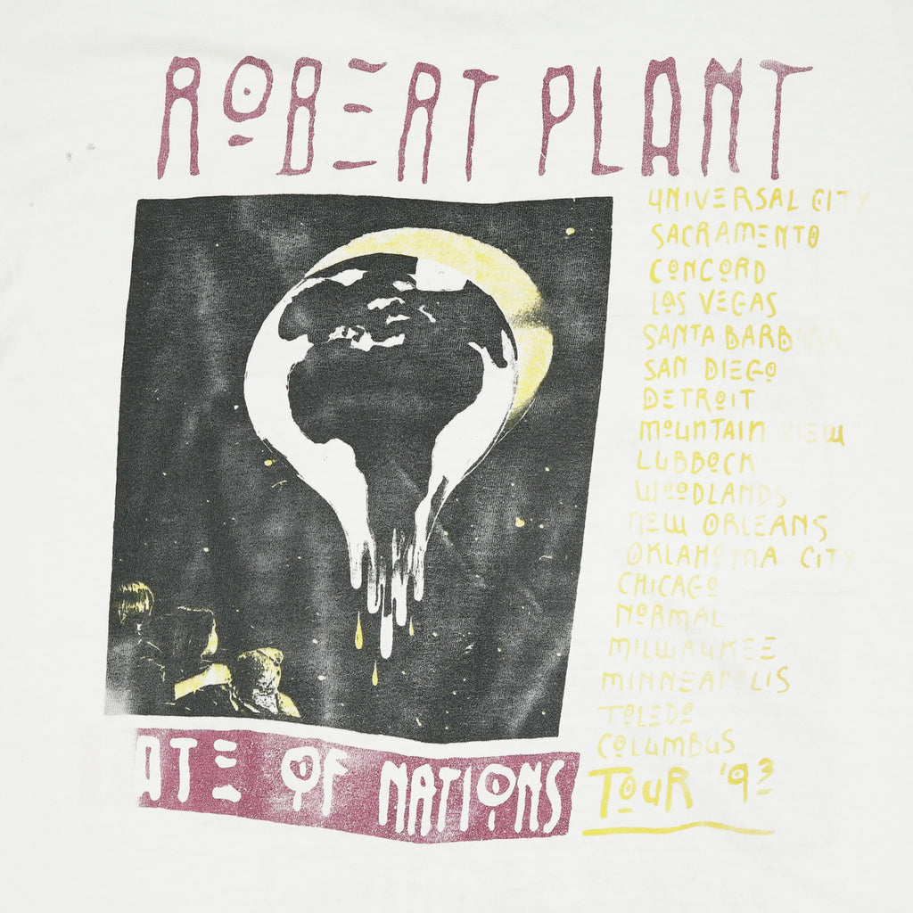 1993 Robert Plant Fate of Nations tour tee L