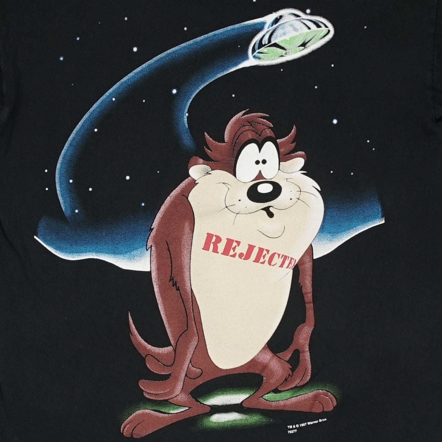 1997 Taz Alien Abduction tee XS